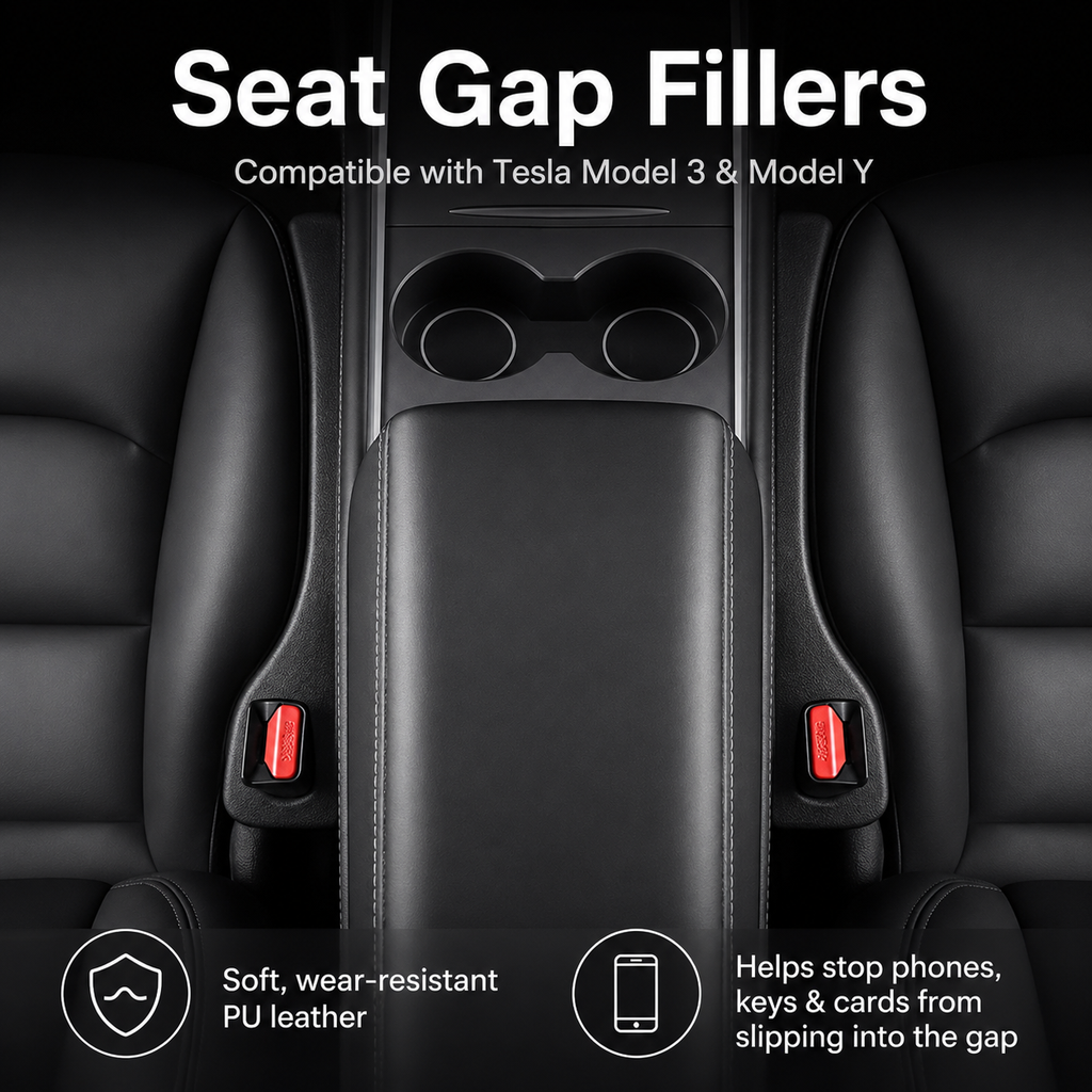 Seat Gap Organizer for Tesla Model 3 & Model Y
