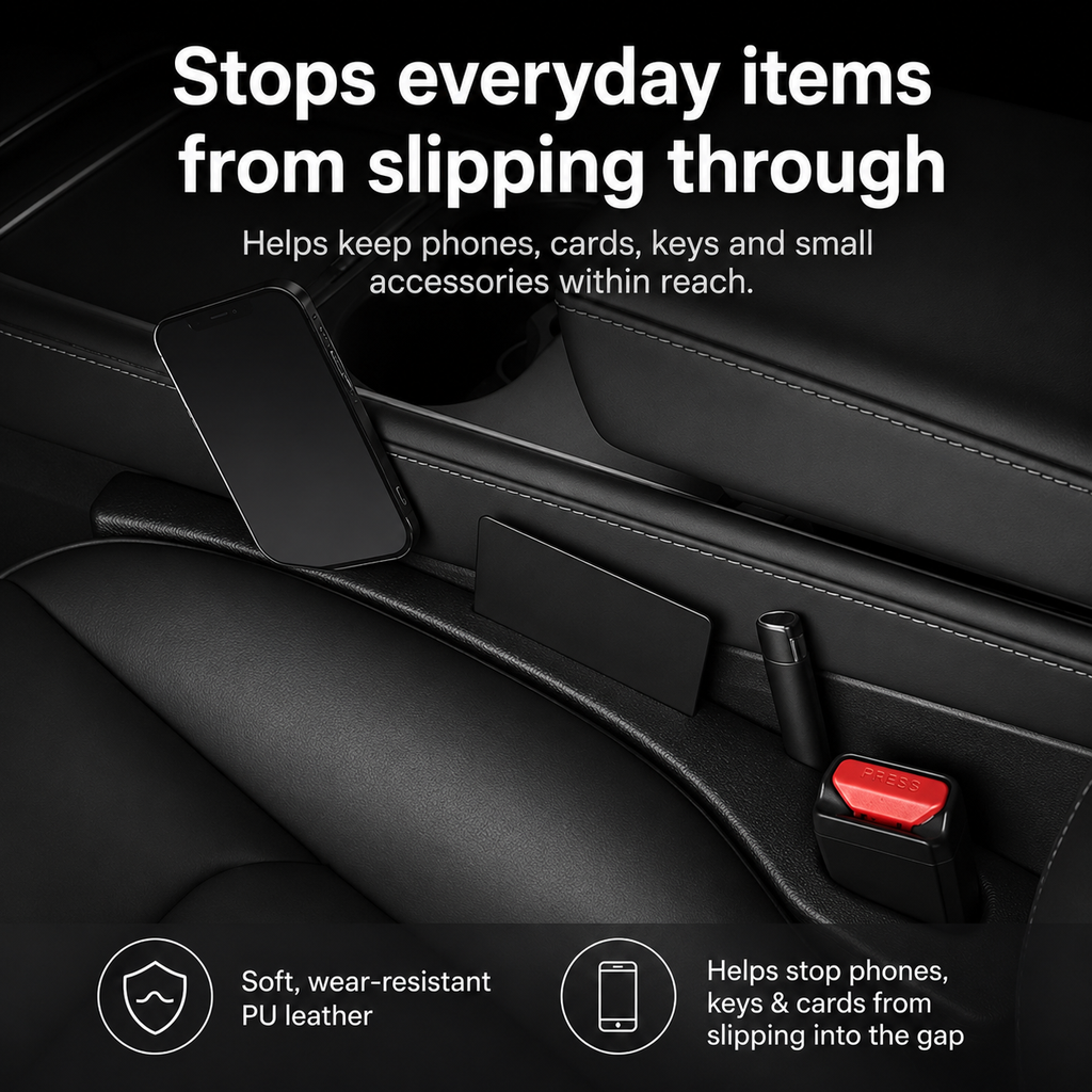 Seat Gap Organizer for Tesla Model 3 & Model Y