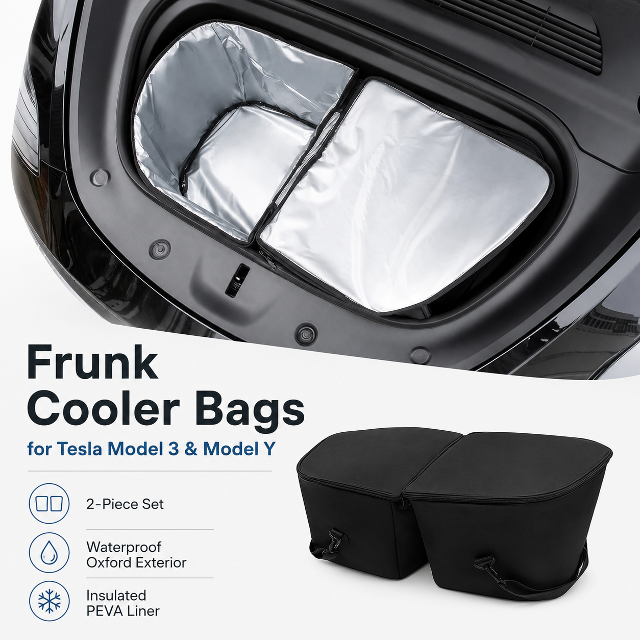 Frunk Cooler Bags for Tesla Model 3 & Model Y