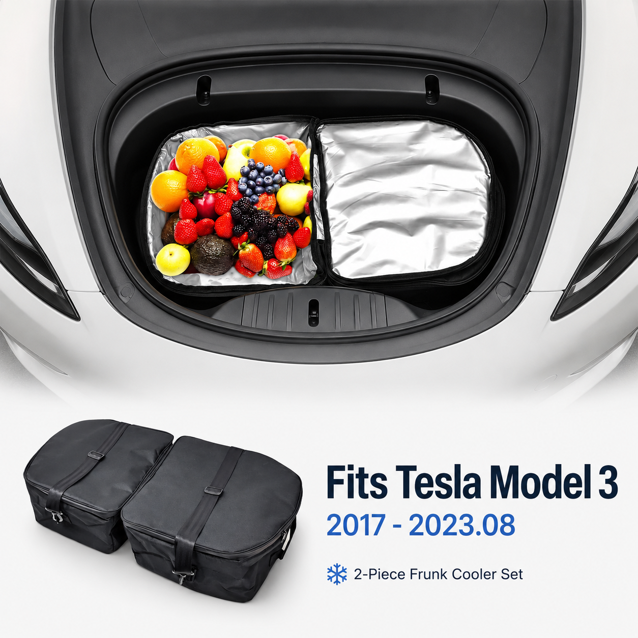 Frunk Cooler Bags for Tesla Model 3 & Model Y