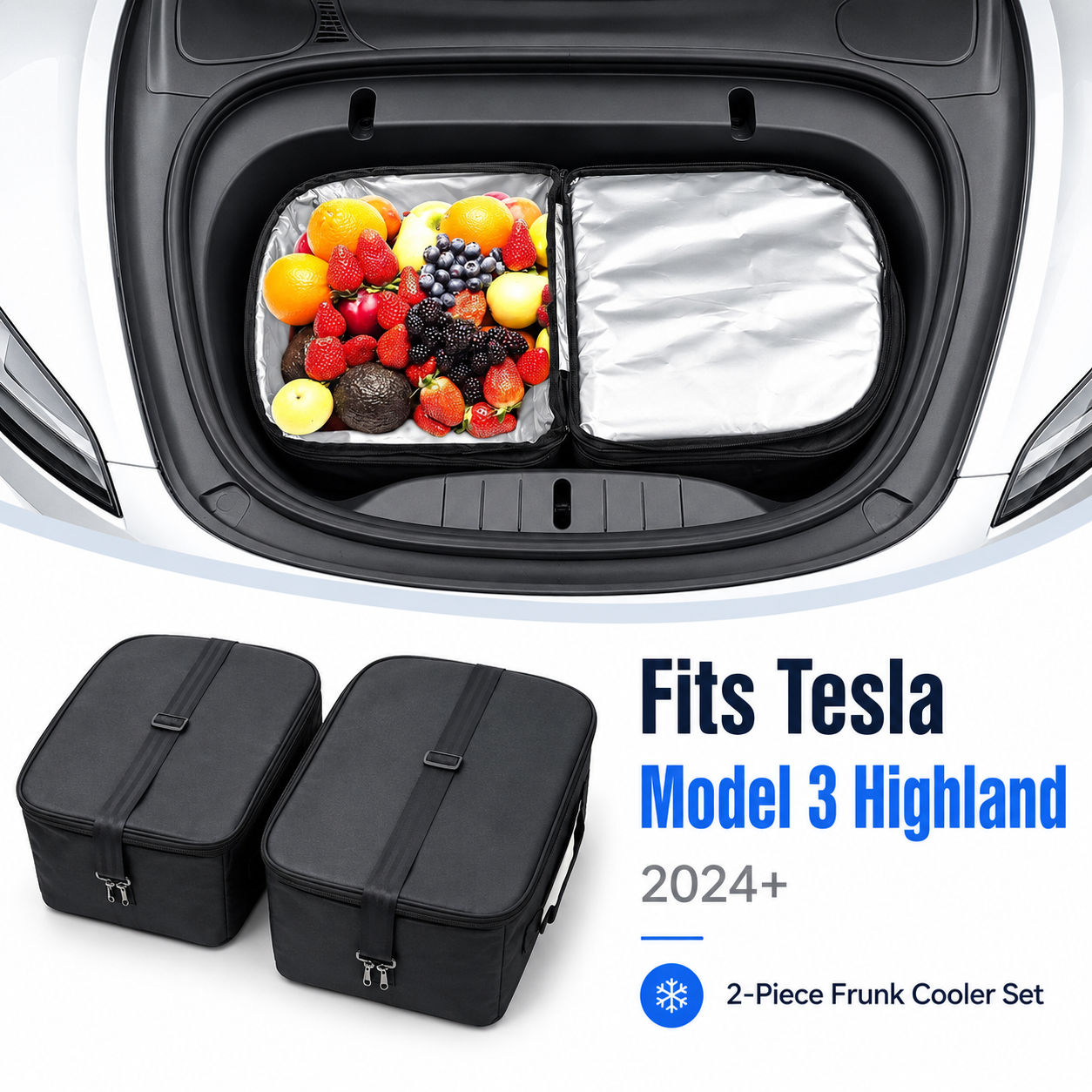 Frunk Cooler Bags for Tesla Model 3 & Model Y